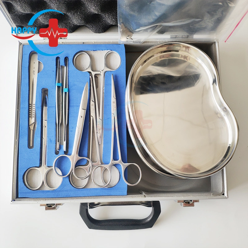 Hc-T001 Mini Surgical Kit Emergency Outdoor First Aid Kit for Debridement Suture Bags