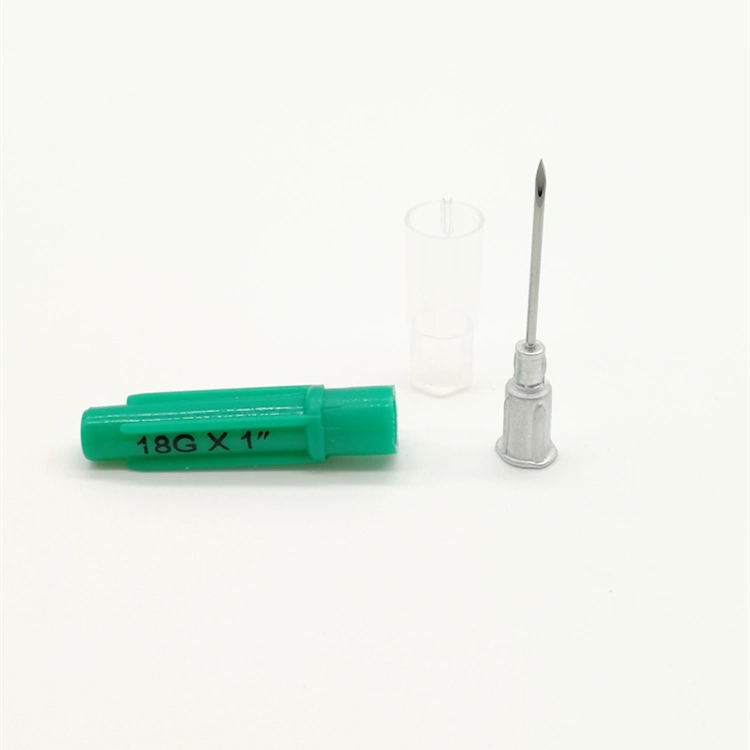 18g* 1"Aluminium Hub Veterinary Needle